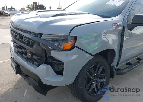 2025 Chevrolet Silverado 1500 4Wd Short Bed Custom Trail Boss from USA, damaged, VIN 3GCPKCEKXSG109438